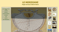 Desktop Screenshot of le-meridiane.info